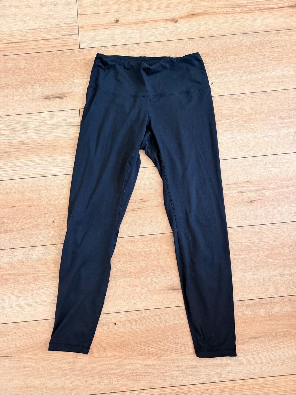 Black High-Waist Active Leggings